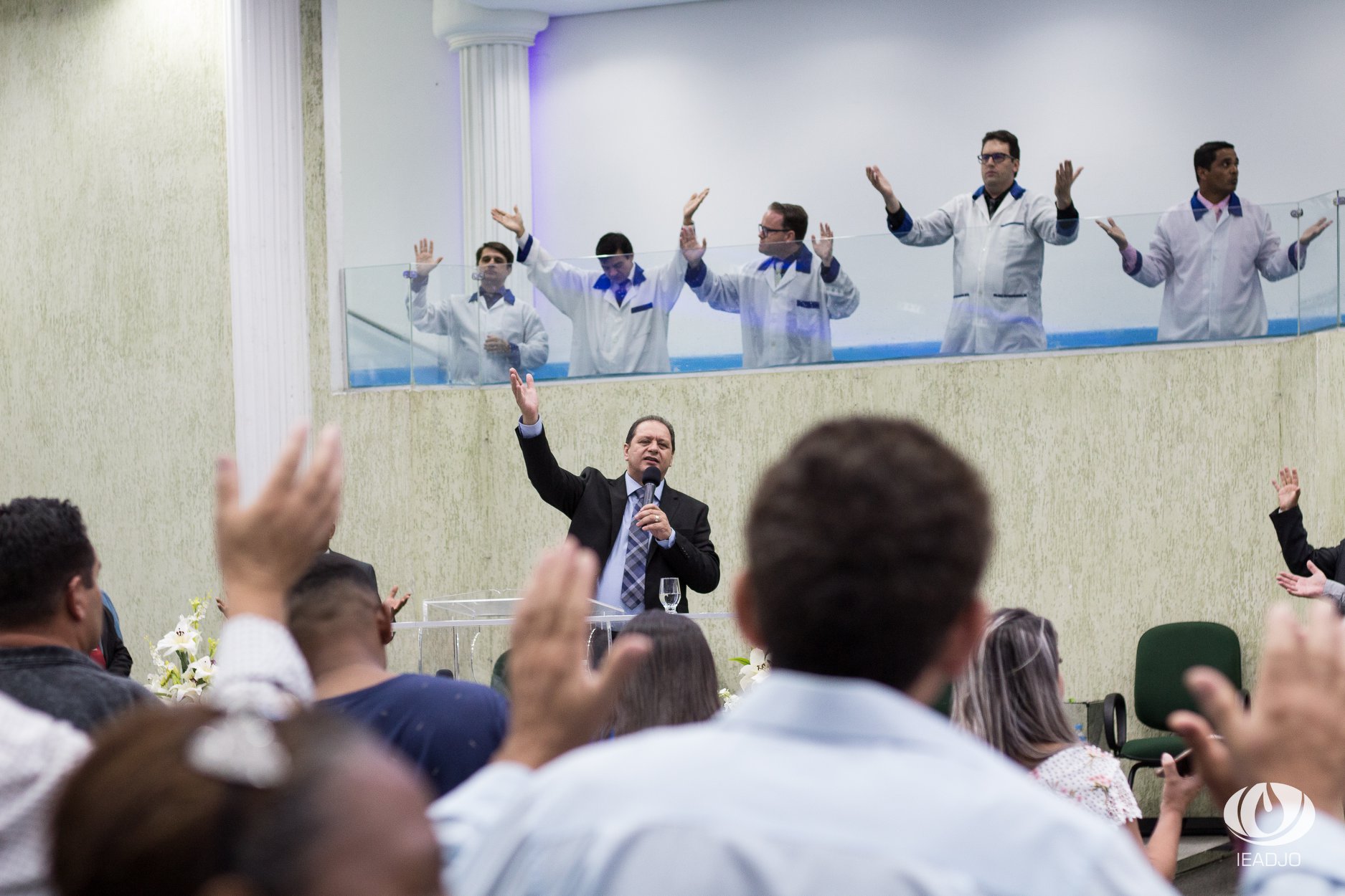 IEADJO batiza 273 novos membros